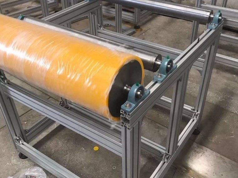 熔噴布支架定制用5050規(guī)格鋁型材/4080型號鋁型材更省錢省事省時間！