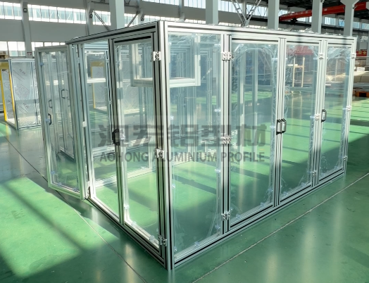 鋁型材設備防護罩